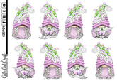 XL Pink Holiday Gnomes